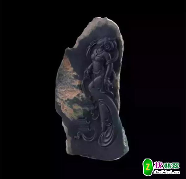 一块让人头疼的翡翠原石，没想玉雕师灵感一来，作品竟可作为传世之宝！